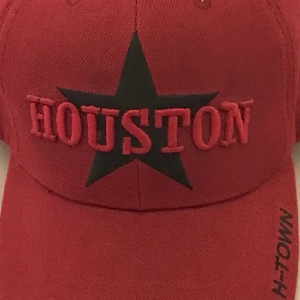 Big Bear Headwear Houston TX Red Star Baseball Hat